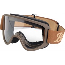 BILTWELL 2101-5801-012 Moto 2.0 Goggles - Chocolate/Sand 2601-2249