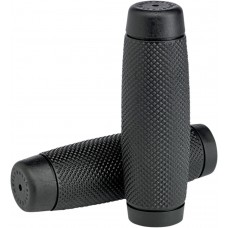 BILTWELL 6703-0101 GRIPS RECOIL 1" BLACK 0630-2339