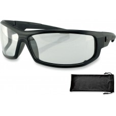 BOBSTER EAXL001C AXL Sunglasses - Gloss Black - Clear 2610-0607
