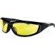 BOBSTER ECHA001Y Charger Sunglasses - Gloss Black - Yellow 2610-0690