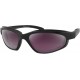 BOBSTER EFB004H Fat Boy Sunglasses - Matte Black - Purple/Silver Revo 2610-1206