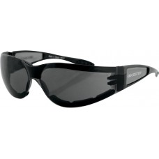 BOBSTER ESH201 Shield II Sunglasses - Gloss Black - Smoke 2610-0297