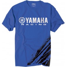 FACTORY EFFEX-APPAREL 14-88182 Yamaha Racing Flare T-Shirt - Blue - Large 3030-12828