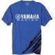 FACTORY EFFEX-APPAREL 14-88180 Yamaha Racing Flare T-Shirt - Blue - Medium 3030-12827
