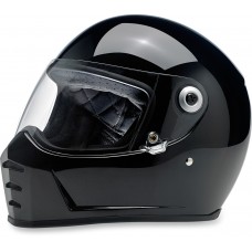 BILTWELL 1004-101-102 Lane Splitter Helmet - Gloss Black - Small 0101-9934