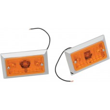CHRIS PRODUCTS 0714A-2 MARKER LIGHT SNGL AMB 2PK 2040-1060