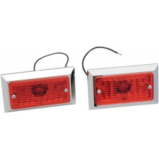 CHRIS PRODUCTS 0714R-2 MARKER LIGHT SNGL RED 2PK 2040-1061