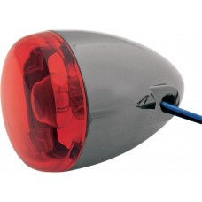 CHRIS PRODUCTS 8501R-BN TURN SIGNAL BK NKL W/RED 2020-0154