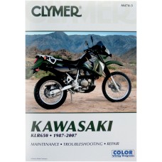 CLYMER 474-3 Manual - Kawasaki KLR650 4201-0190