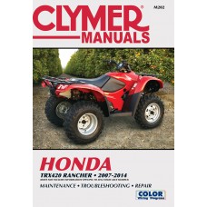 CLYMER M202 Manual - Honda TRX420 '07-'14 4201-0256