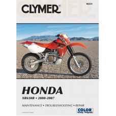 CLYMER M225 Manual - Honda XR650R '00-'07 4201-0191