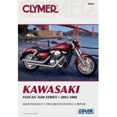 CLYMER M245 Manual - Kawasaki Vulcan 1600 '03-'08 4201-0216