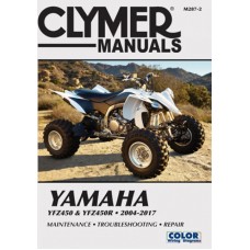 CLYMER M287-2 Manual - Yamaha YFZ450 '04-'17 4201-0204