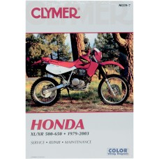 CLYMER M339-8 Manual - Honda XL/XR 500/600 M339
