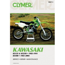 CLYMER M447-3 Manual - Kawasaki KX 4201-0098