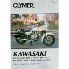 CLYMER M451-3 Manual - Kawasaki 10001100 4cyl M451