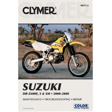 CLYMER M477-4 Manual - Suzuki DR-Z400 '00-'12 4201-0196