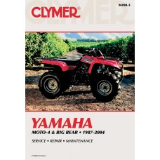 CLYMER M490-3 Manual - YFM350 Moto-4 4201-0077