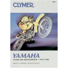 CLYMER Manual - Yamaha YZ100-490 Monoshock M413