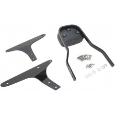 COBRA 602-1204B SISSY BAR SHRT BLK FLSTC 1501-0465