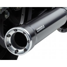 COBRA 6080RB MUFFLERS 3" RPT R BLK XL 1801-1023