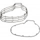 COMETIC C9318F5 GASKET PRIMARY COVER 5PK 0934-4673