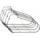 COMETIC C9607F5 AFM PRI.GASKET 65-88FX/ST 2011-1489