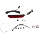 CUSTOM DYNAMICS CD-LR-05-R LIGHT LUGGAGE RACK RED 2040-2332