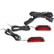 CUSTOM DYNAMICS CD-LR-10-R LIGHT SBAG 10-13FLHX RED 2040-2471