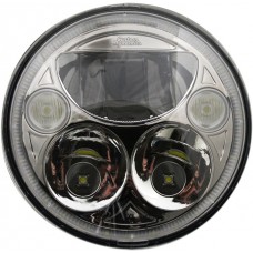 CUSTOM DYNAMICS CDTB-7-C HEADLIGHT TRUBEAM 7" CHR 2001-1263