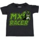 FACTORY EFFEX-APPAREL 23-83120 Toddler Kawasaki MX Racer T-Shirt - Black - 2T 3032-3233
