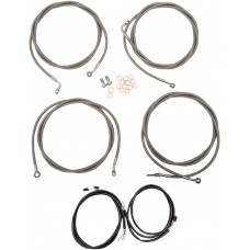 LA CHOPPERS LA-8054KT3-08 8" Cable Kit for '17 FL 0662-0555