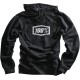 100% 36007-001-12 Essential Corpo Hoodie - Black - Large 3050-3022