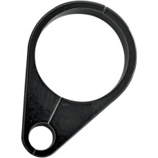 DRAG SPECIALTIES Black 49 mm Cable Clamp 0658-0085