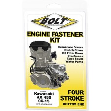 BOLT E-KF4-0615 Engine Fastener Kit - Kawasaki - KWX 2401-1222