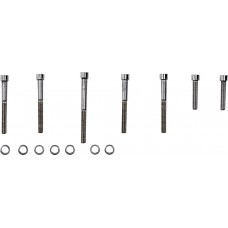 DIAMOND ENGINEERING DE5140HP Polished Stainless Transmission Top Cover Bolt Kit - OE - '99-'05 Dyna 2401-1160