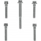 DIAMOND ENGINEERING PB582S Polished Stainless Transmission Top Cover Bolt Kit - 12 Point - '97-'06 BT 2401-0184