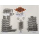 DIAMOND ENGINEERING PS818S Polished Stainless Engine Fastener Kit - 12 Point  - '91-'03 XL 2401-0845