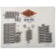 DIAMOND ENGINEERING PS819S Polished Stainless Engine Fastener Kit - 12 Point  - '04-'19 XL 2401-0846