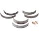 DRAG SPECIALTIES 06-0121SCP-SC7 Front Brake Linings and Rivets DS-325396