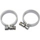 DRAG SPECIALTIES 061112-BC323 Heavy Duty Exhaust Clamps - XL DS-203205