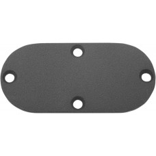 DRAG SPECIALTIES 14009WB2 Inspection Cover - Wrinkle Black 1107-0375