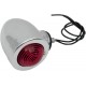 DRAG SPECIALTIES 162051-BC207 Bullet Light with Mount - Dual Filament - Red Lens DS-280070