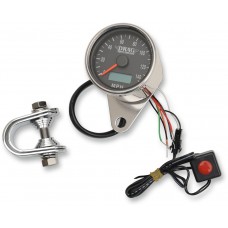 DRAG SPECIALTIES 21-6893DSNU SPEEDOMETER 2.37"BLK PRO 2210-0174