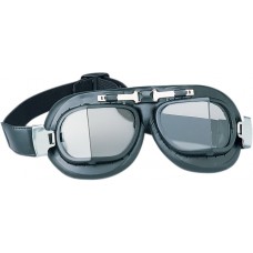 DRAG SPECIALTIES 220001-BX3 Red Baron Goggles - Matte Black DS-110330
