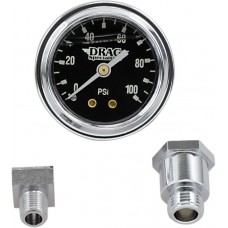 DRAG SPECIALTIES 244111-BX14 Oil Gauge Kit - Black - BT - '70-'84 DS-244111