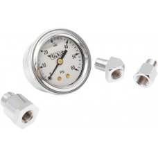 DRAG SPECIALTIES 244113-BX14 Oil Gauge Kit - White - BT - '84-'99 DS-244113