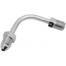DRAG SPECIALTIES 282 #3 Male Fitting - 3/8"-24 Inverted Flare - 90