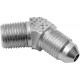 DRAG SPECIALTIES 293 #3 Male Fitting - 1/8" - 45