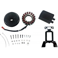 DRAG SPECIALTIES 54A-1B KIT CHARGING 54A BLK 2112-1205